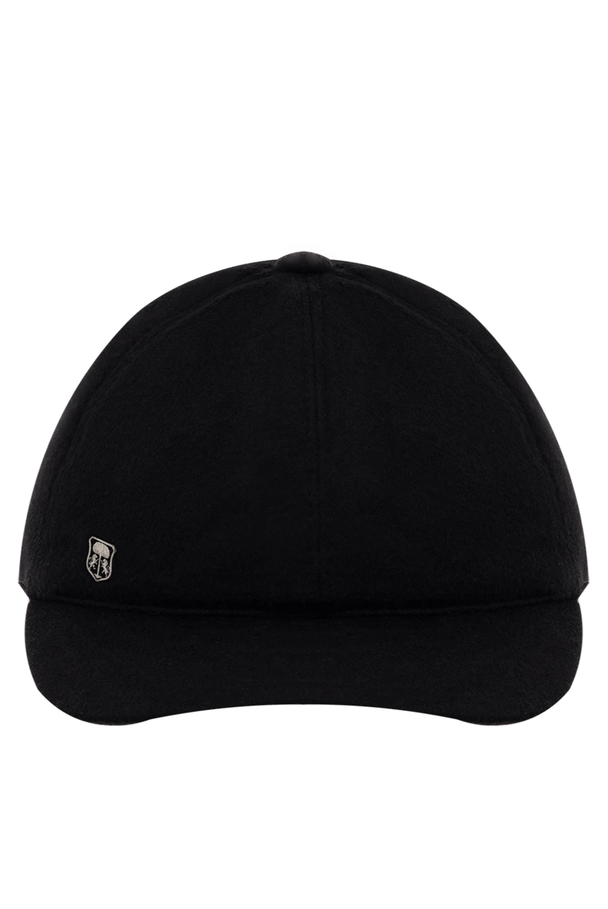 Corneliani man cashmere cap black for men купить с ценами и фото 150000 - photo 1