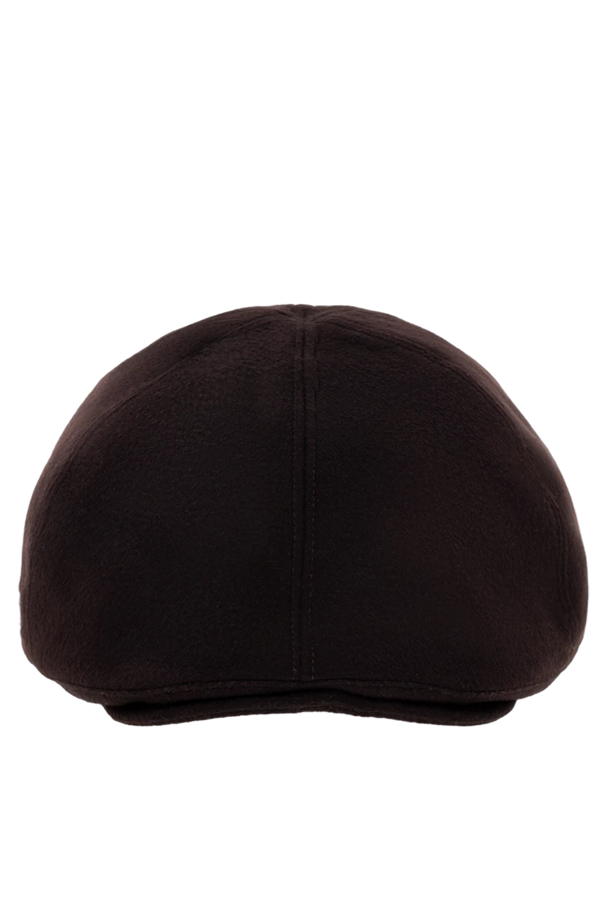 Corneliani man brown wool, cotton and silk cap for men купить с ценами и фото 150009 - photo 1