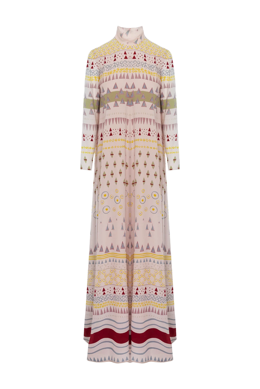 Valentino woman pink silk dress for women купить с ценами и фото 150176 - photo 1