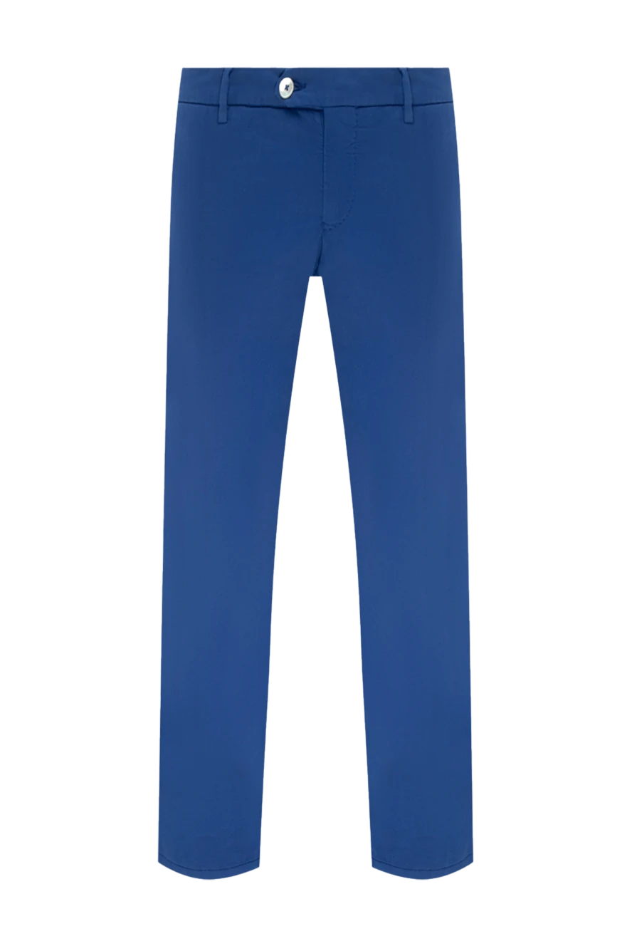 Cesare di Napoli man men's blue trousers купить с ценами и фото 150204 - photo 1