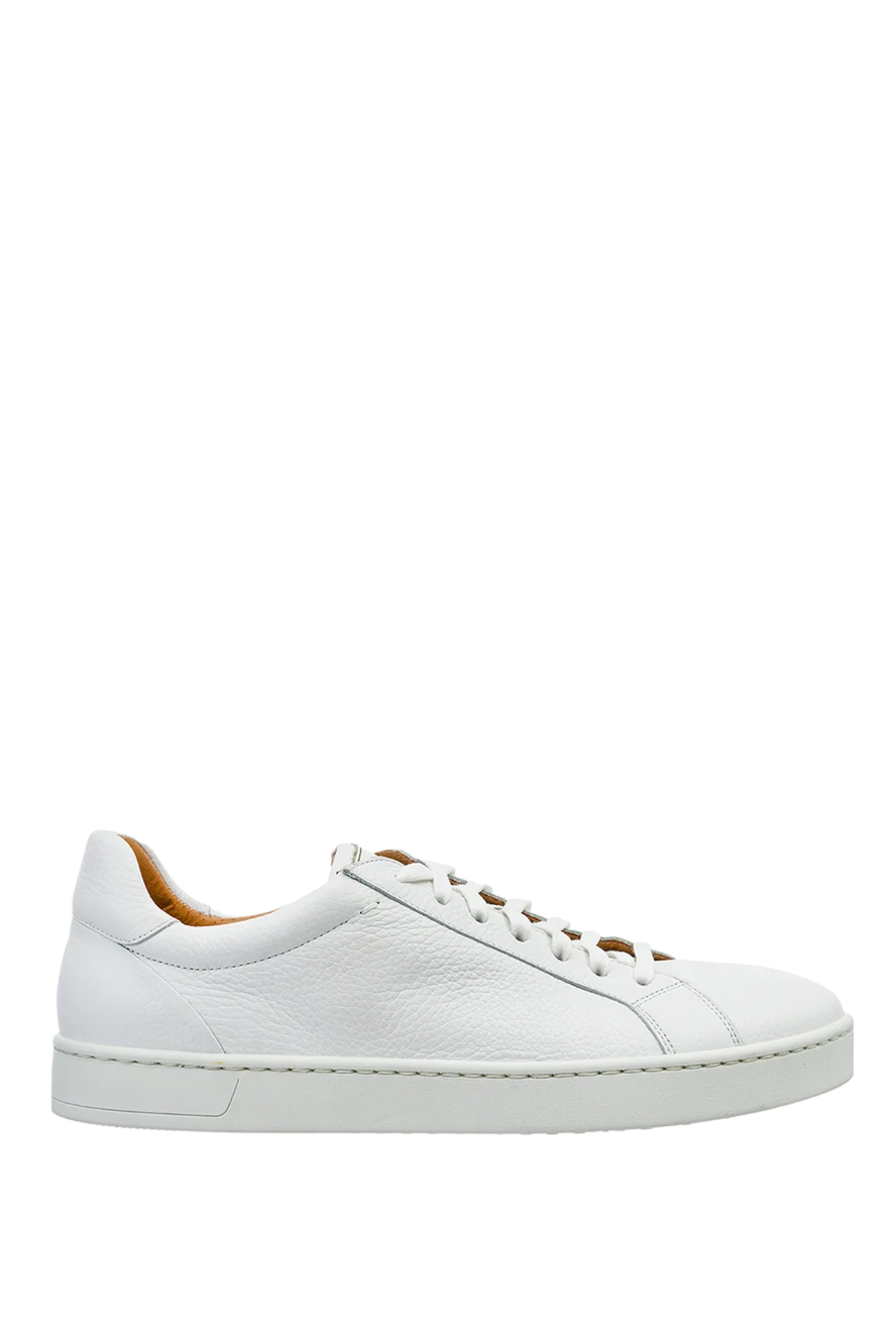 Magnanni man white leather sneakers for men купить с ценами и фото 150328 - photo 1