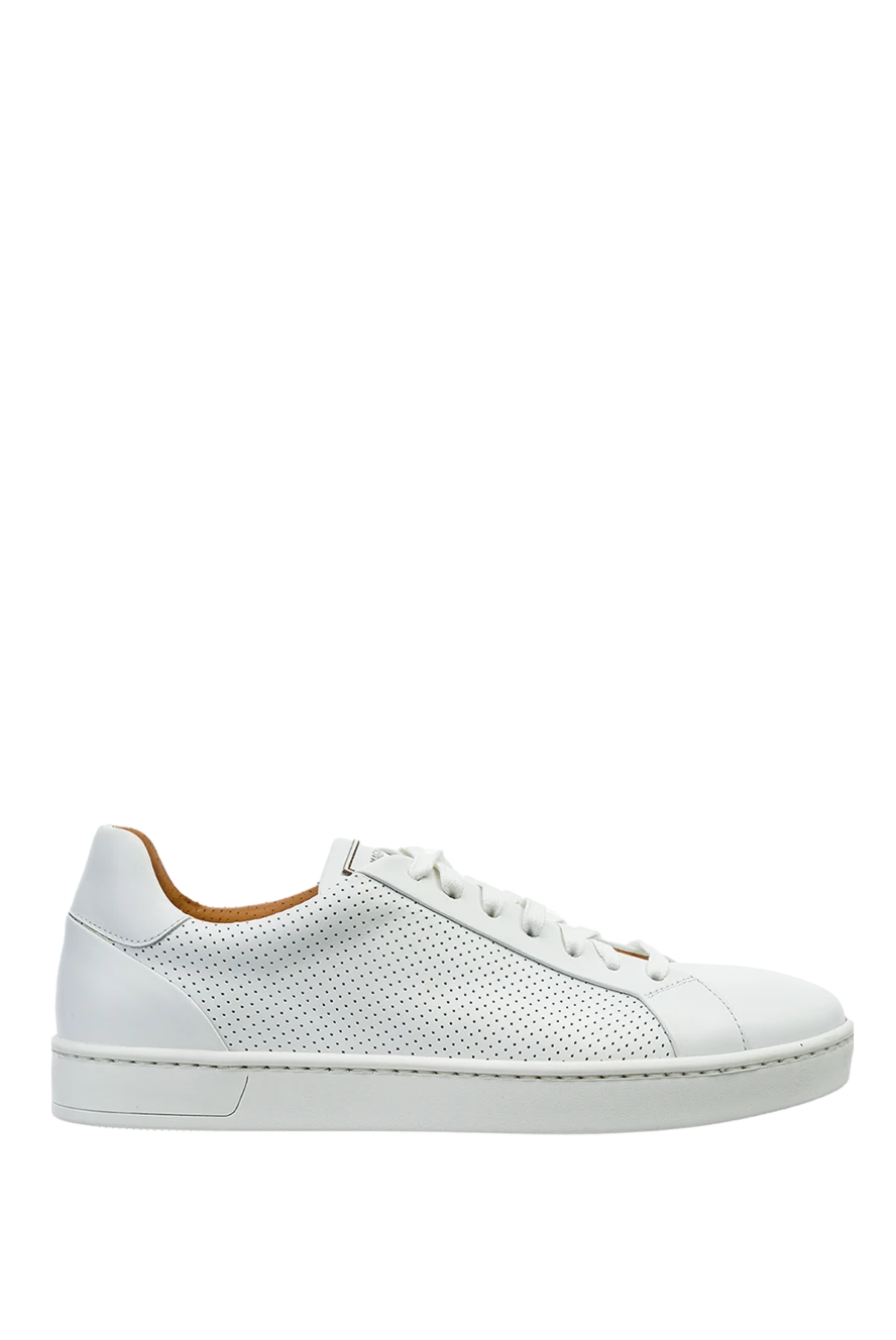 Magnanni man white leather sneakers for men купить с ценами и фото 150329 - photo 1