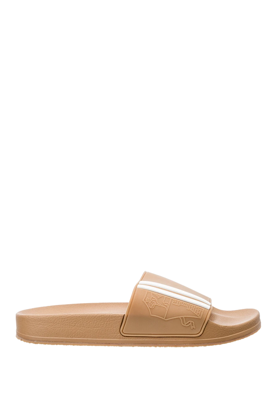 Brunello Cucinelli man beige polyurethane flip flops for men купить с ценами и фото 150333 - photo 1