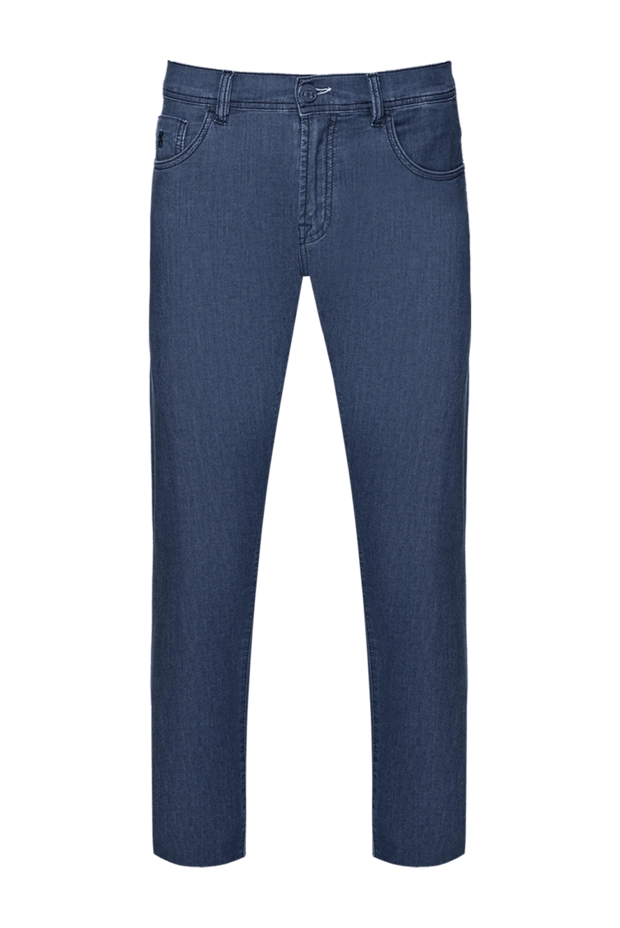 Scissor Scriptor джинсы мужские классические голубые с удобной посадкой 150424 - фото 1