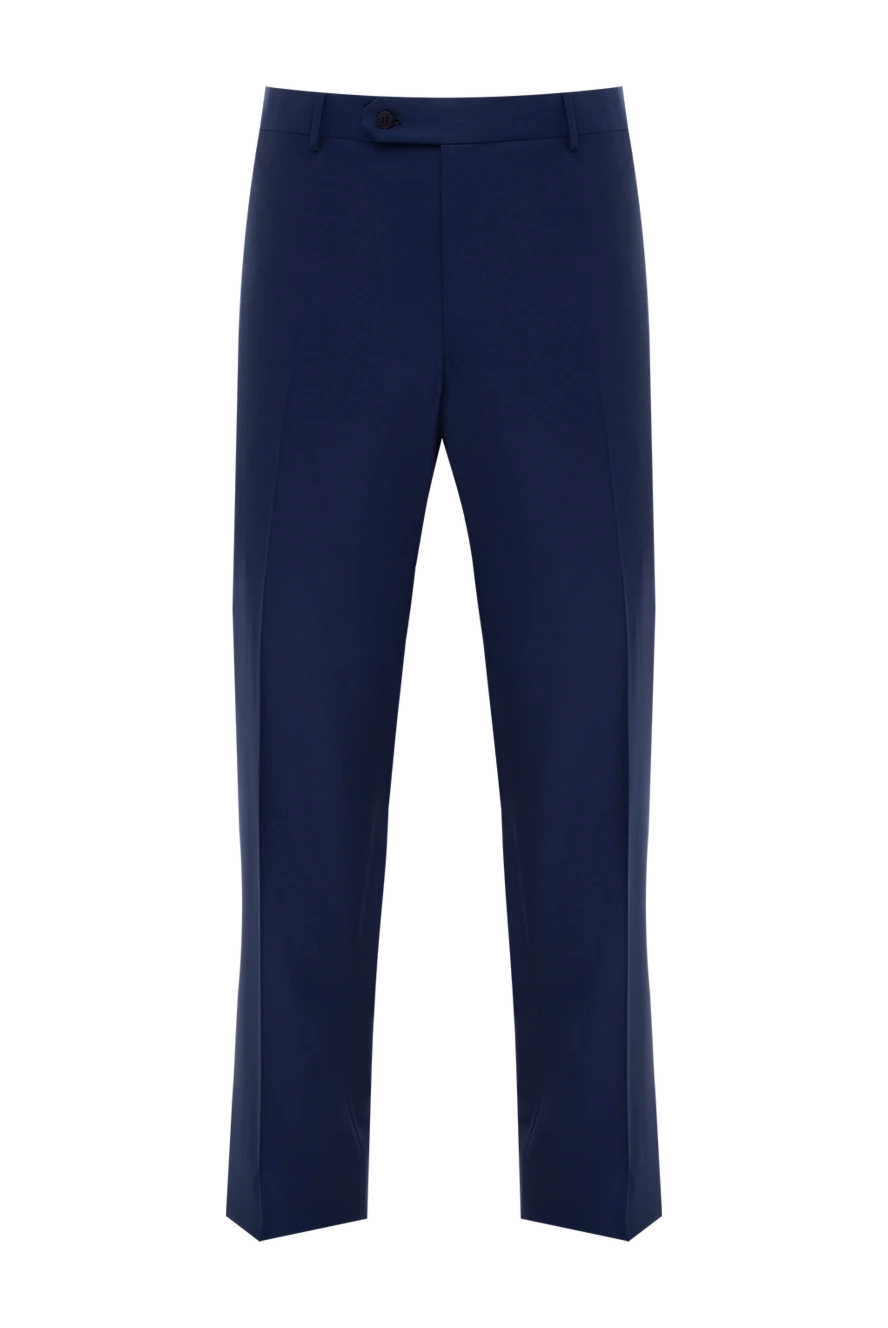 Stefano Ricci blue trousers with a clean cut and impeccable fit 150523 - photo 1