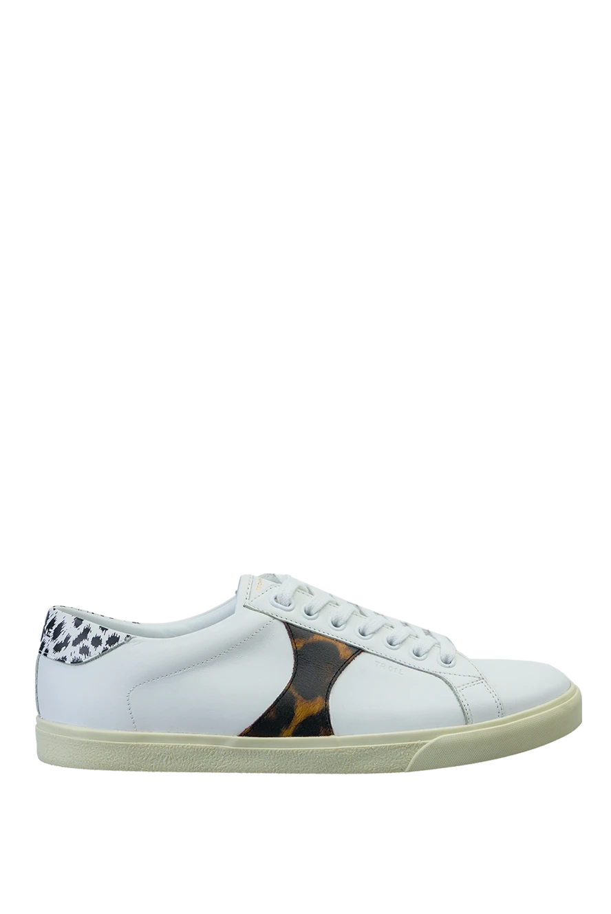 Celine woman white leather sneakers for women купить с ценами и фото 150538 - photo 1