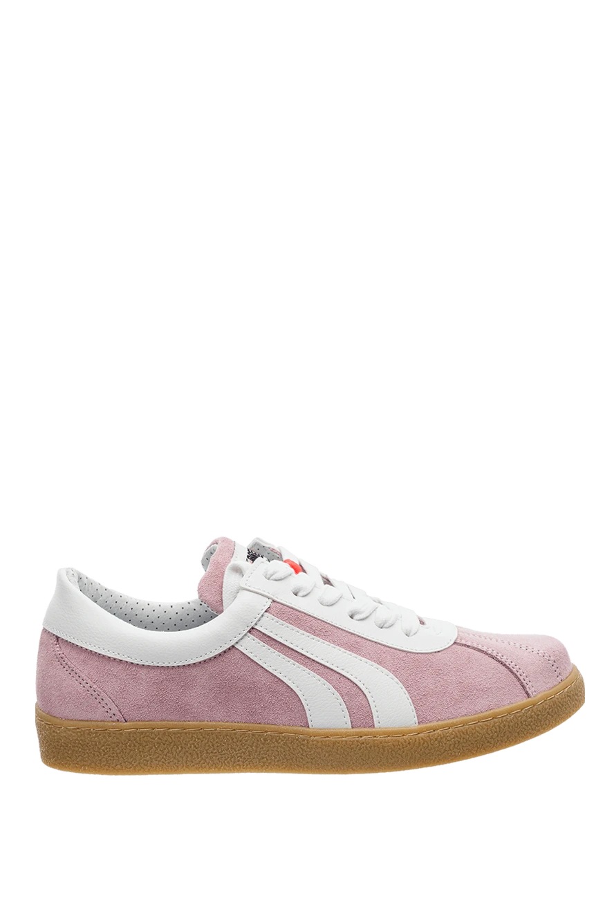 Mecap woman pink suede sneakers for women купить с ценами и фото 150571 - photo 1