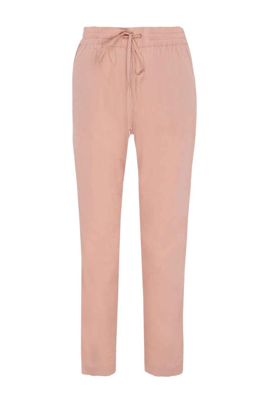 Re Vera woman beige cotton trousers for women купить с ценами и фото 150592 - photo 1