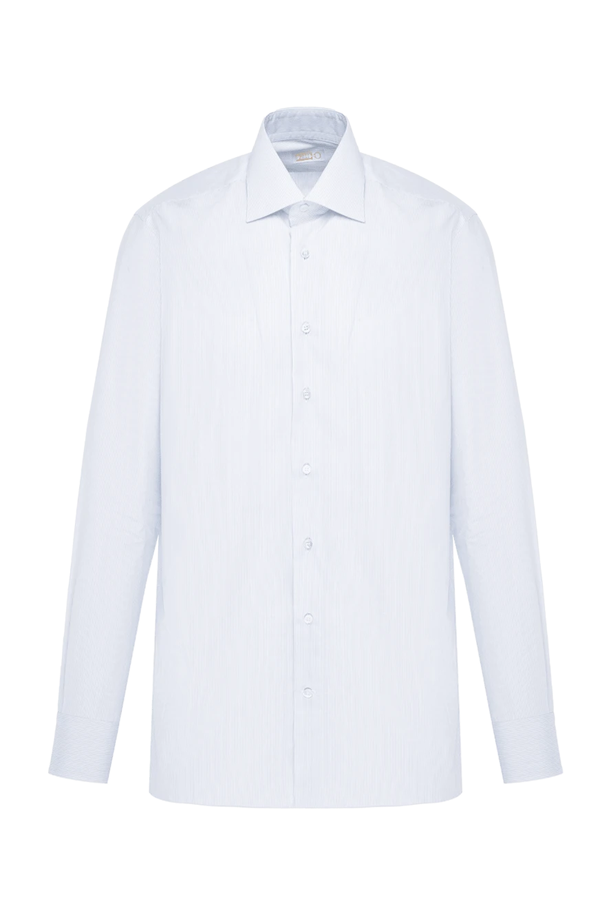 Zilli man white cotton shirt for men купить с ценами и фото 150649 - photo 1