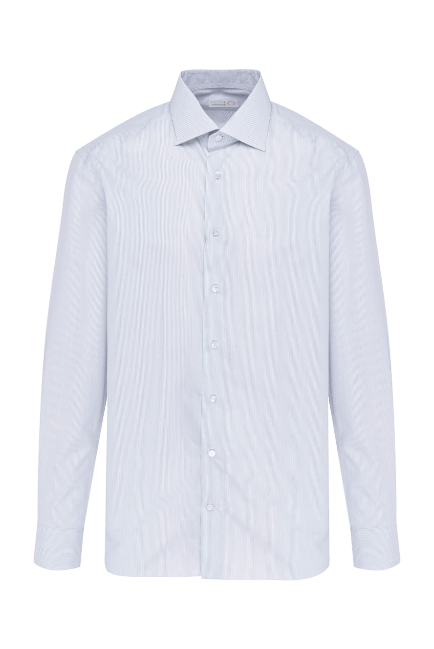 Zilli man white cotton shirt for men купить с ценами и фото 150650 - photo 1