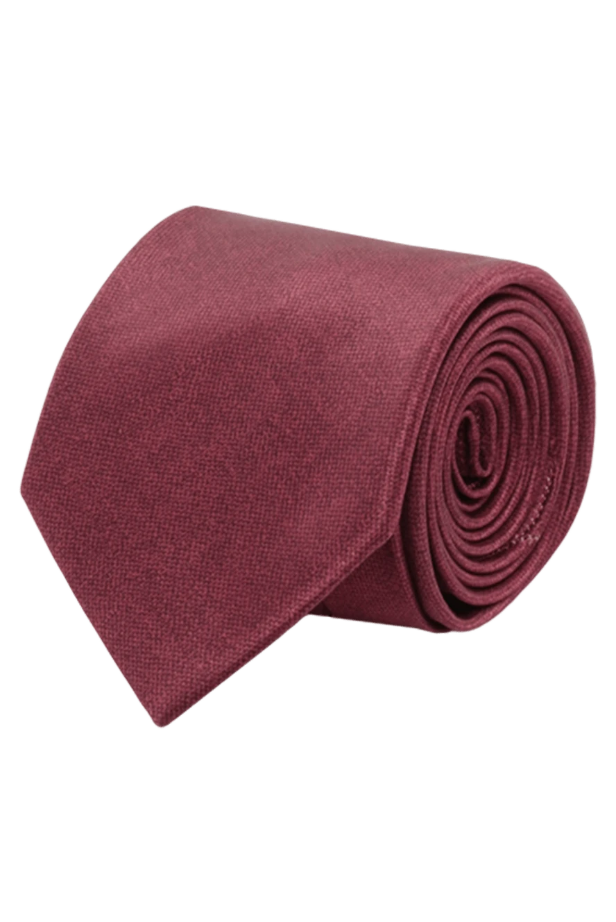 Italo Ferretti man silk tie burgundy for men купить с ценами и фото 150723 - photo 1