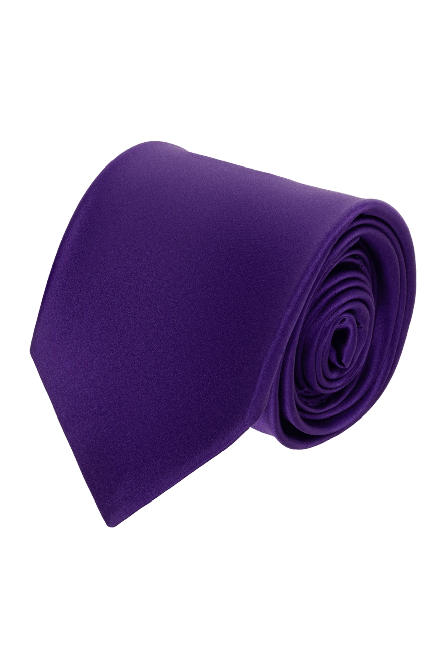 Italo Ferretti man purple silk tie for men купить с ценами и фото 150726 - photo 1