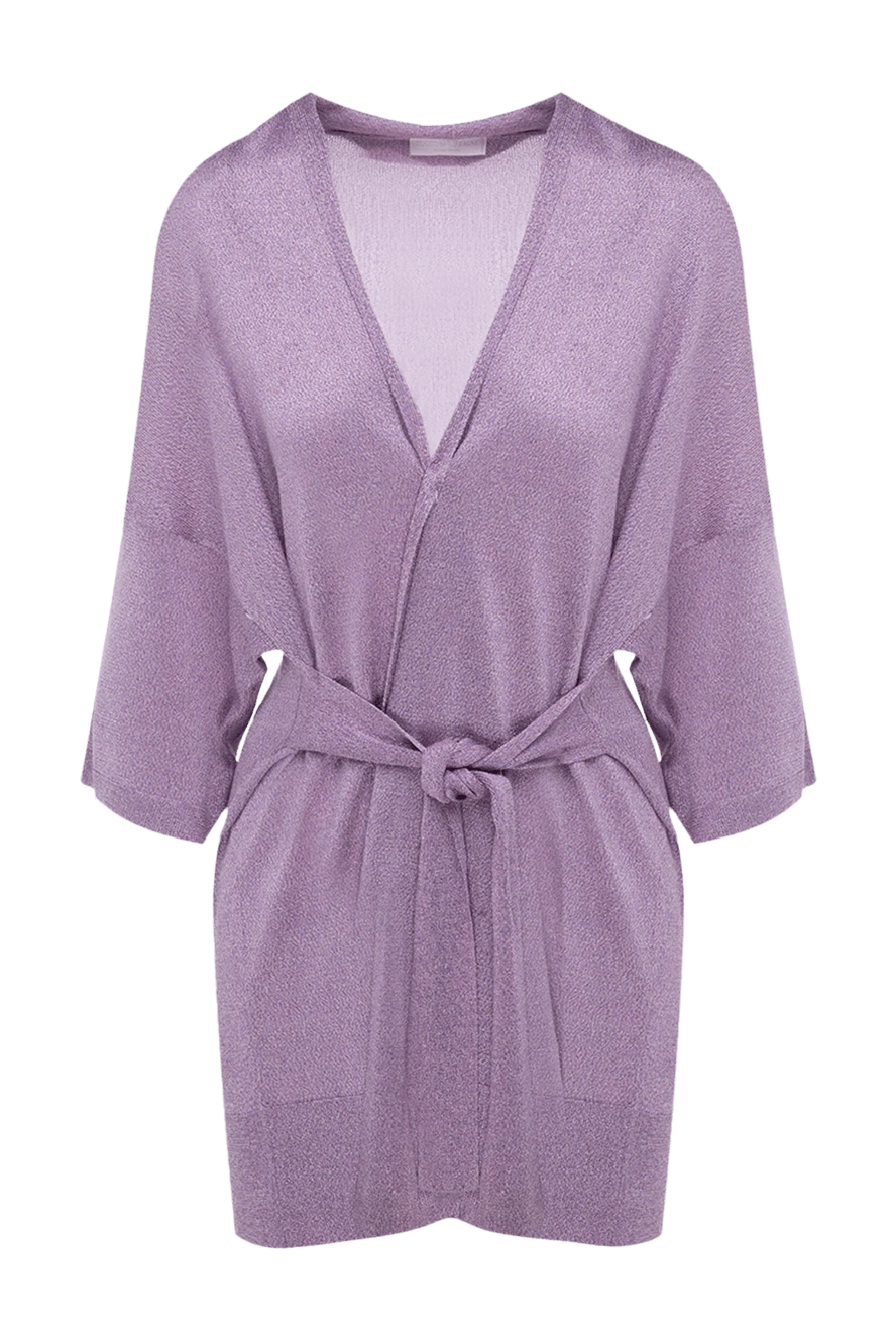 Rocco Ragni woman purple acrylic and polyester cardigan for women купить с ценами и фото 150951 - photo 1