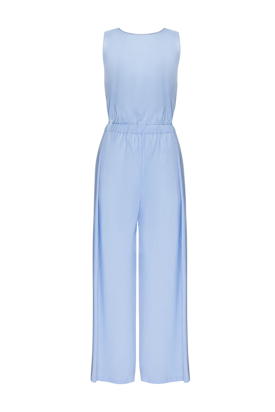 Rocco Ragni woman women's cotton and elastane jumpsuit, blue купить с ценами и фото 150965 - photo 1