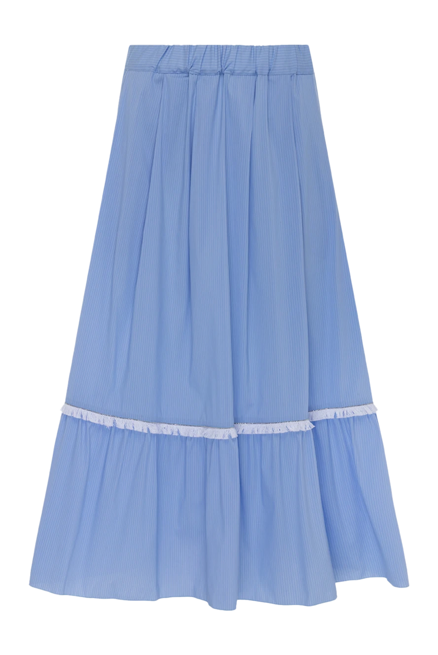 Rocco Ragni woman blue skirt for women купить с ценами и фото 150979 - photo 1