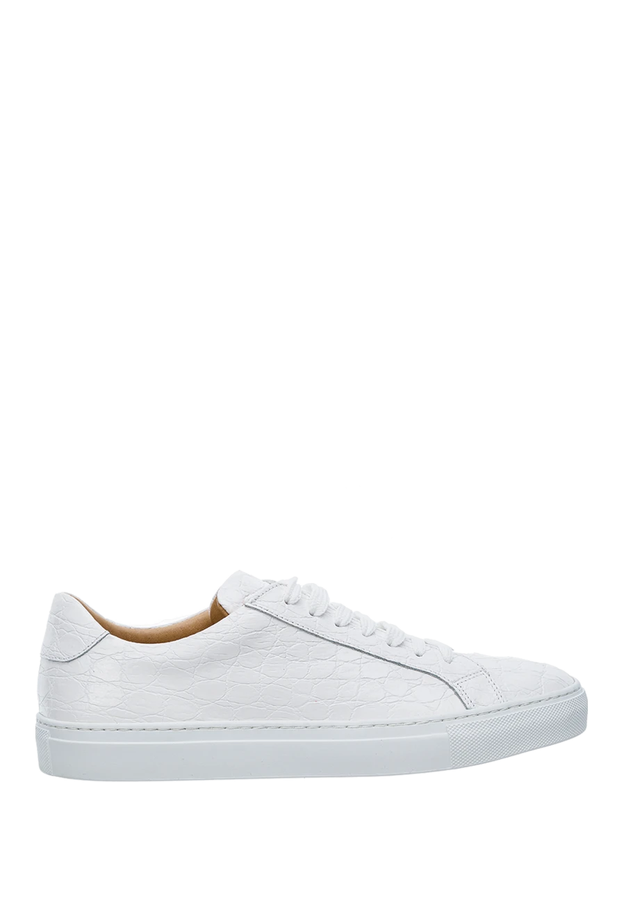 Cesare di Napoli woman white leather sneakers for women купить с ценами и фото 150983 - photo 1