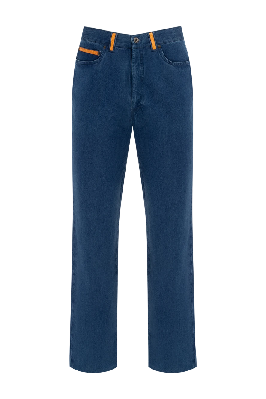 Stefano Ricci синие джинсы мужские повседневные хлопок
151079 - фото 1