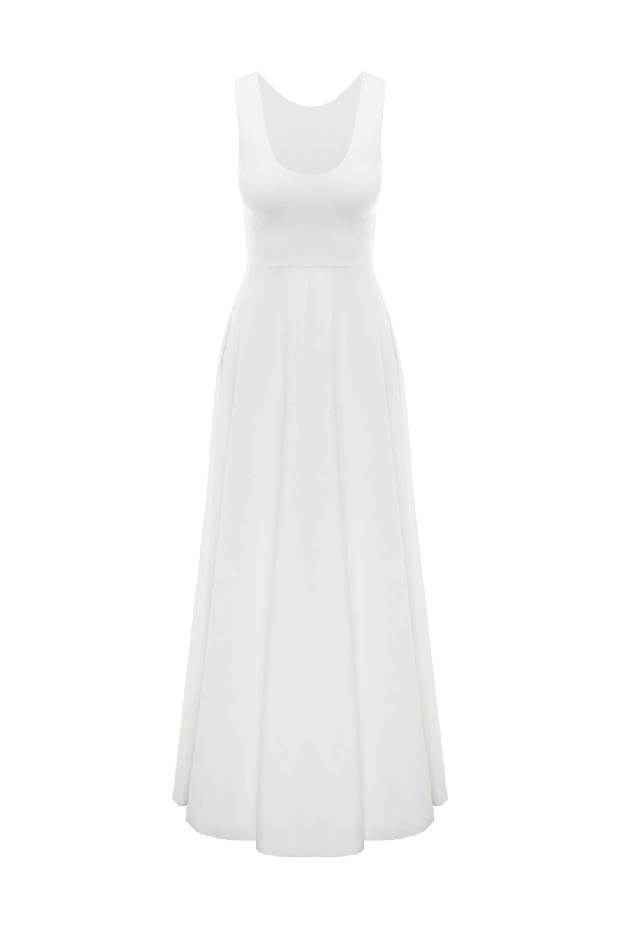 Chiara Boni woman white polyamide and elastane dress for women купить с ценами и фото 151316 - photo 1