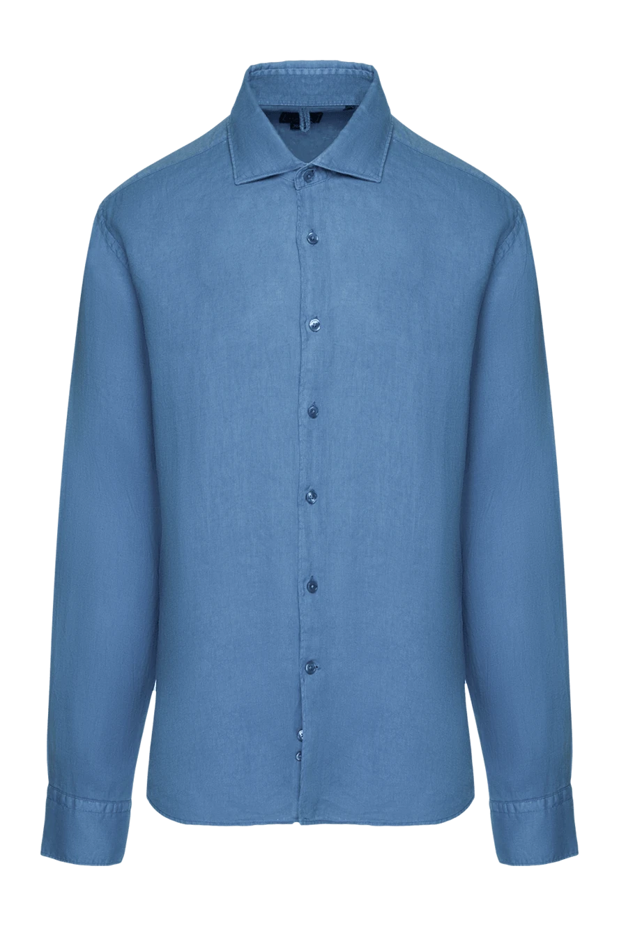 Orian classic style linen shirt in blue
151420 - photo 1