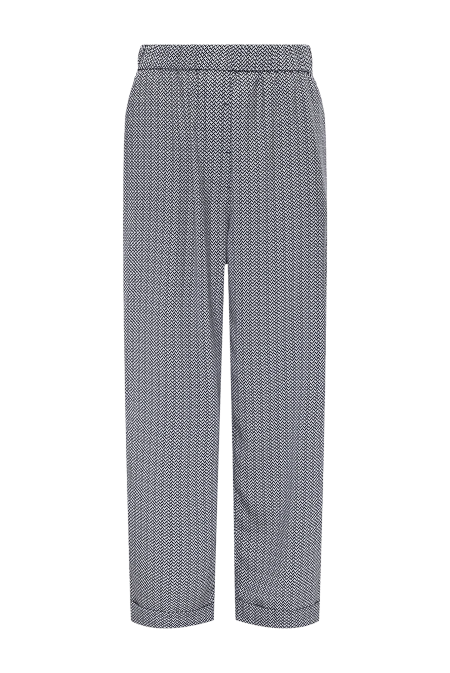 Peserico woman gray acetate and cupra trousers for women купить с ценами и фото 151581 - photo 1