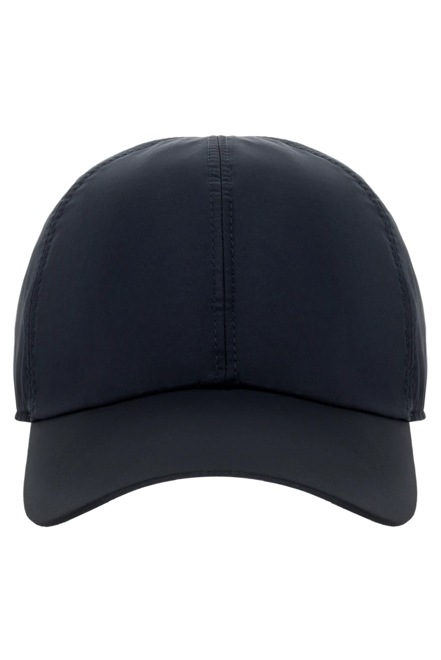 Cesare di Napoli man black polyamide and silk cap for men купить с ценами и фото 151711 - photo 1