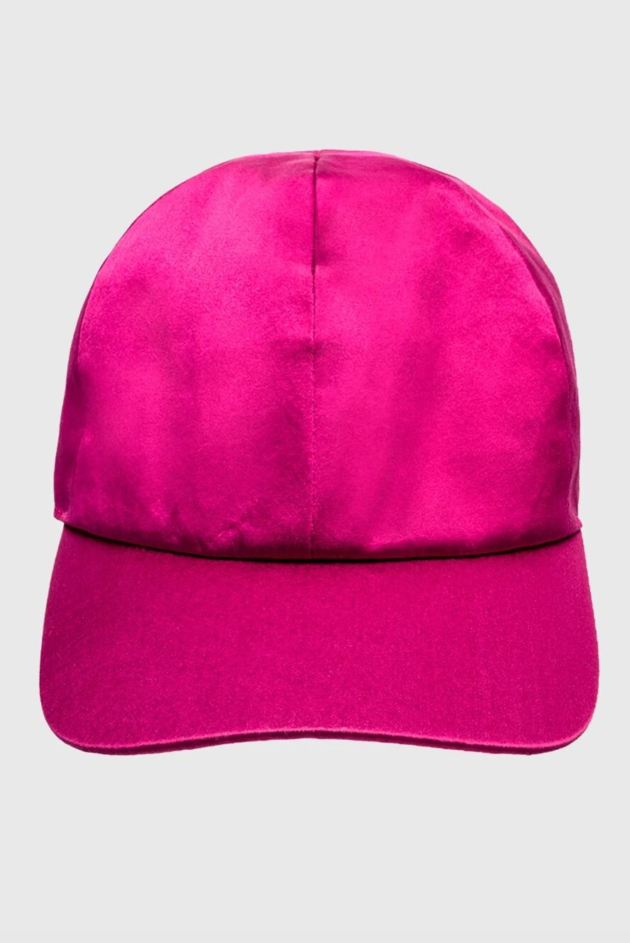 Fleur de Paris woman pink silk cap for women купить с ценами и фото 151713 - photo 1