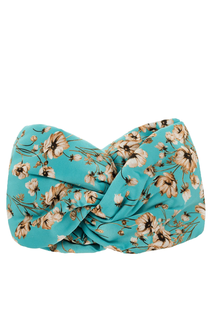 Fleur de Paris woman blue silk headband for women купить с ценами и фото 151719 - photo 1