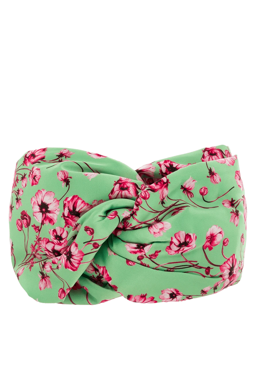 Fleur de Paris woman green silk headband for women купить с ценами и фото 151720 - photo 1