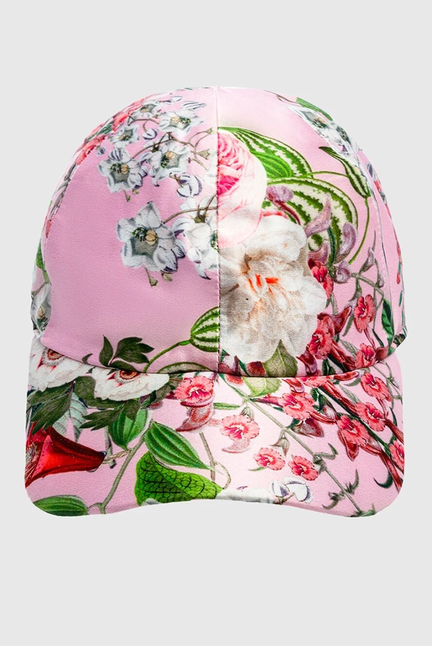 Fleur de Paris woman pink silk cap for women купить с ценами и фото 151723 - photo 1