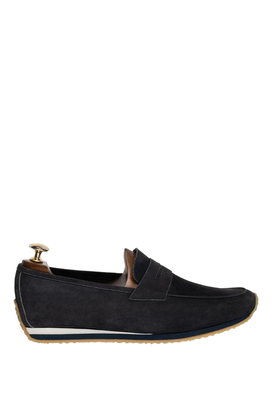 Andrea Ventura man black suede drivers for men купить с ценами и фото 151727 - photo 1