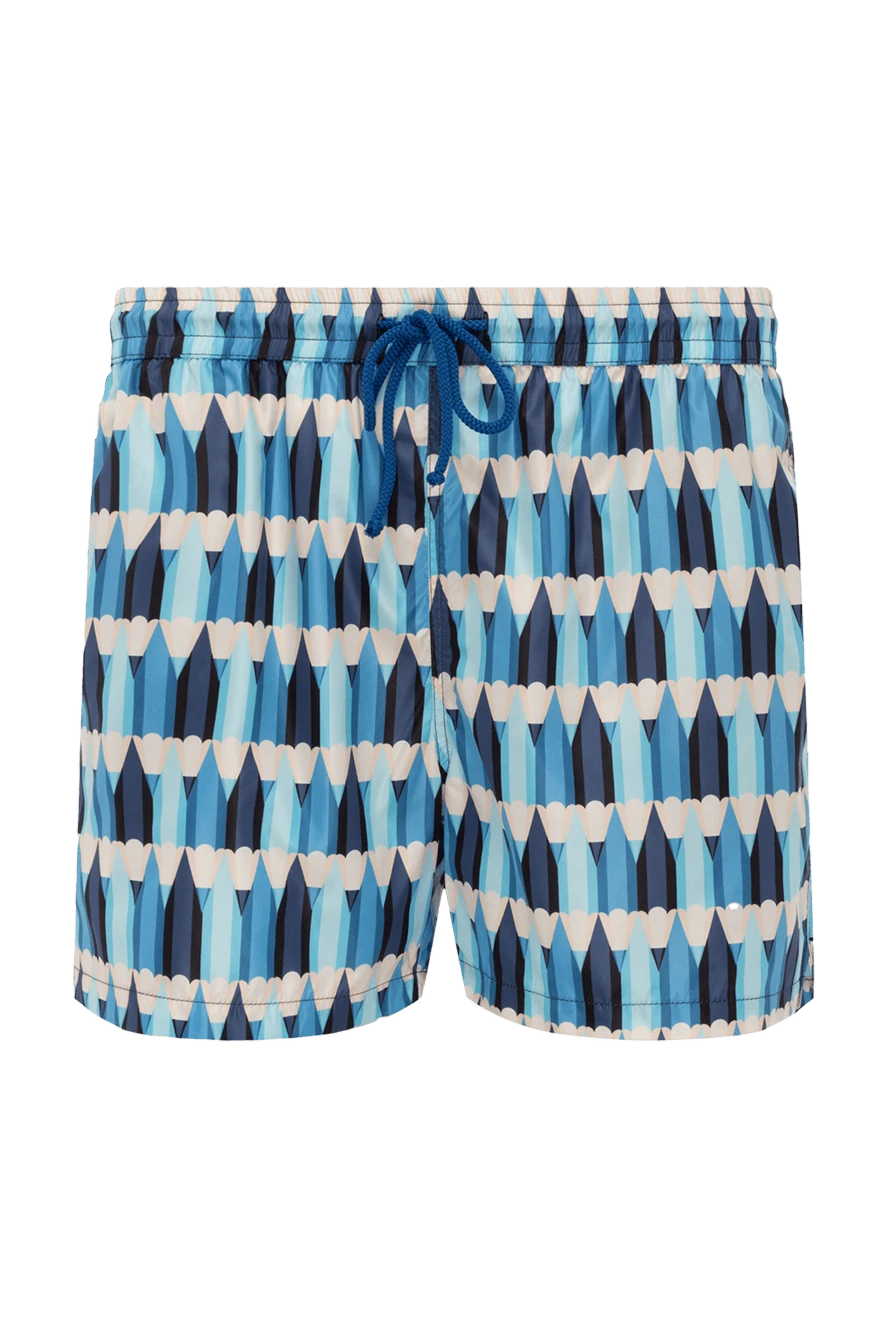 FeFe man blue polyamide beach shorts for men купить с ценами и фото 151734 - photo 1