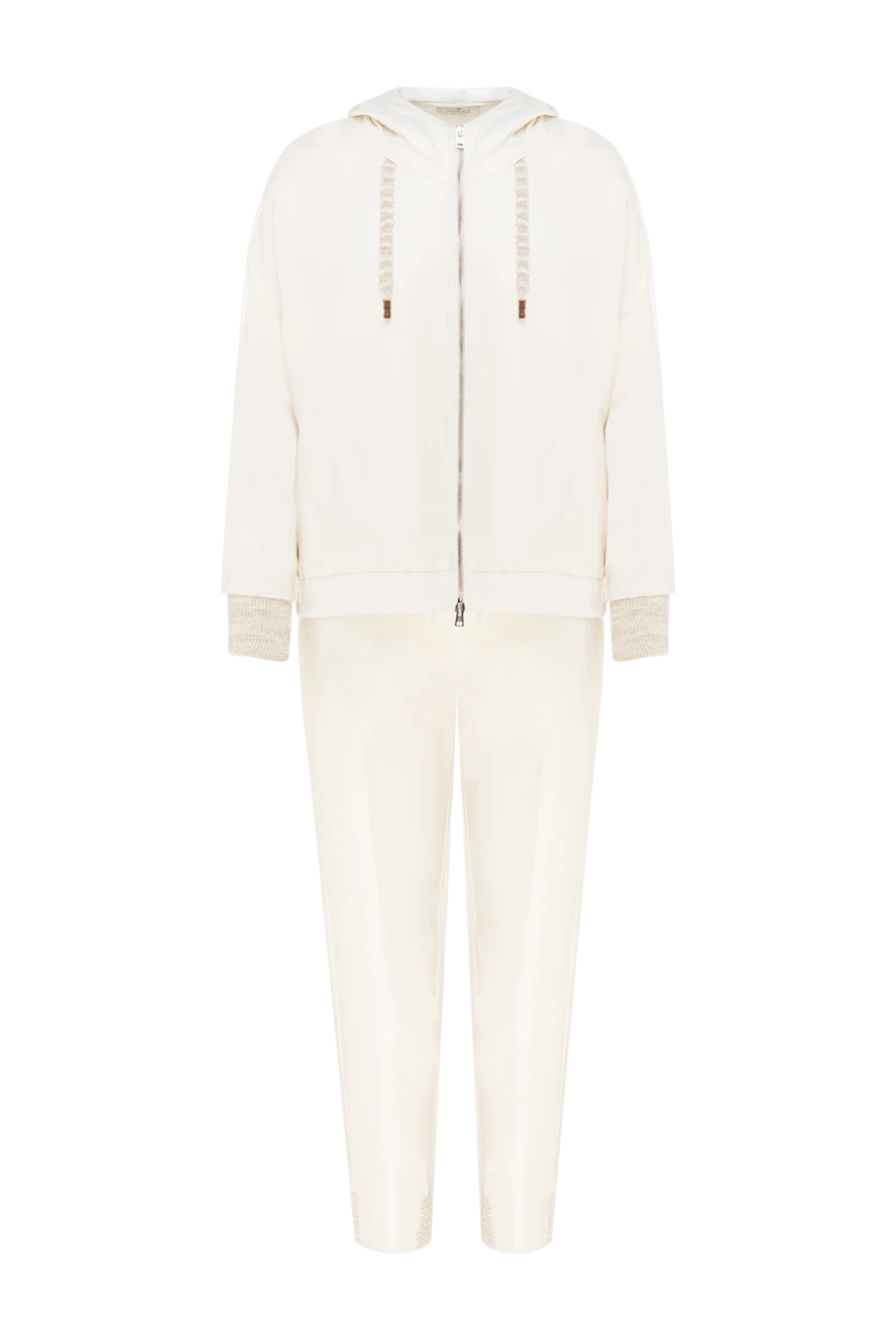 Panicale woman white women's walking suit made of viscose and elastane купить с ценами и фото 151749 - photo 1