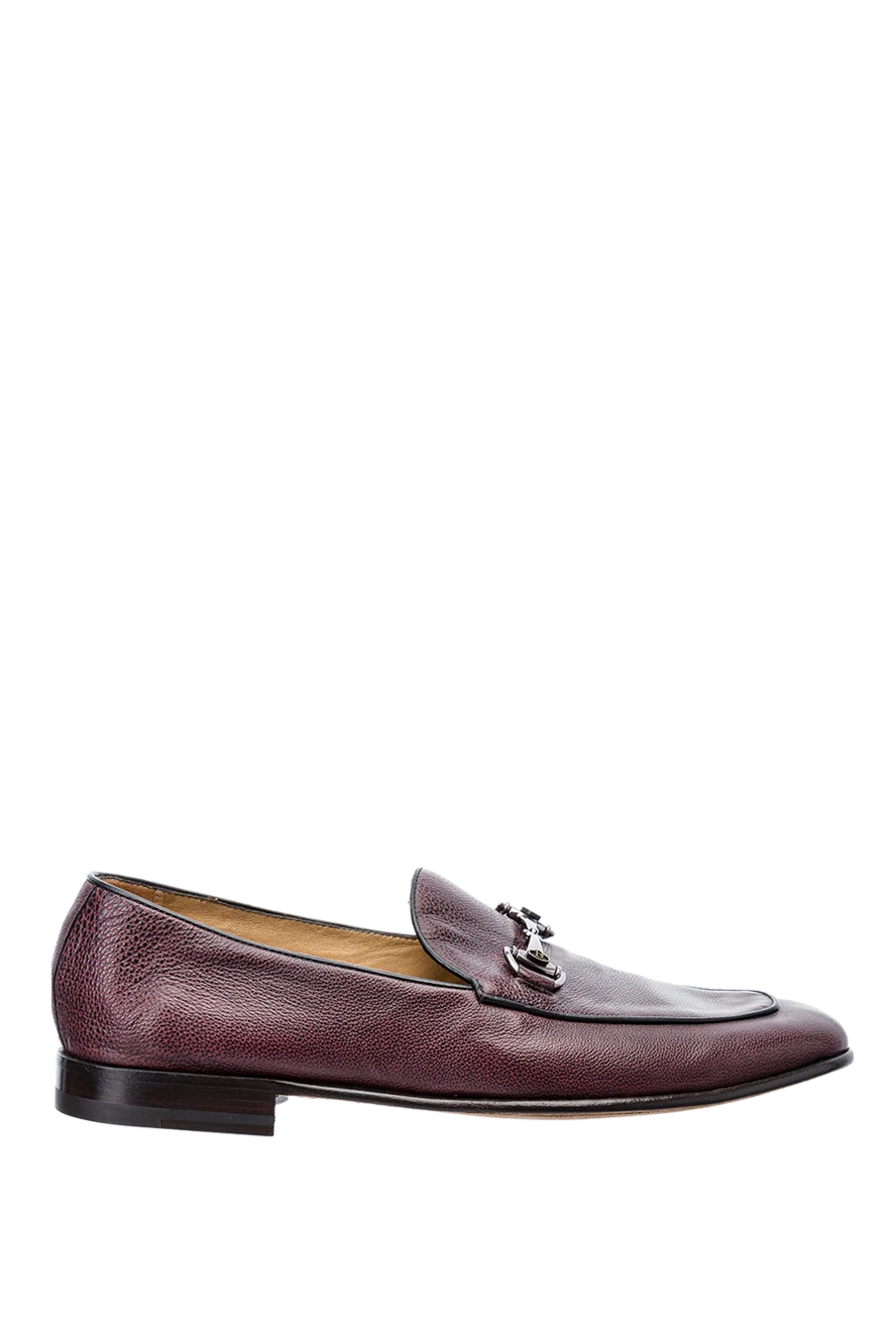 Barrett man leather loafers burgundy for men купить с ценами и фото 151812 - photo 1