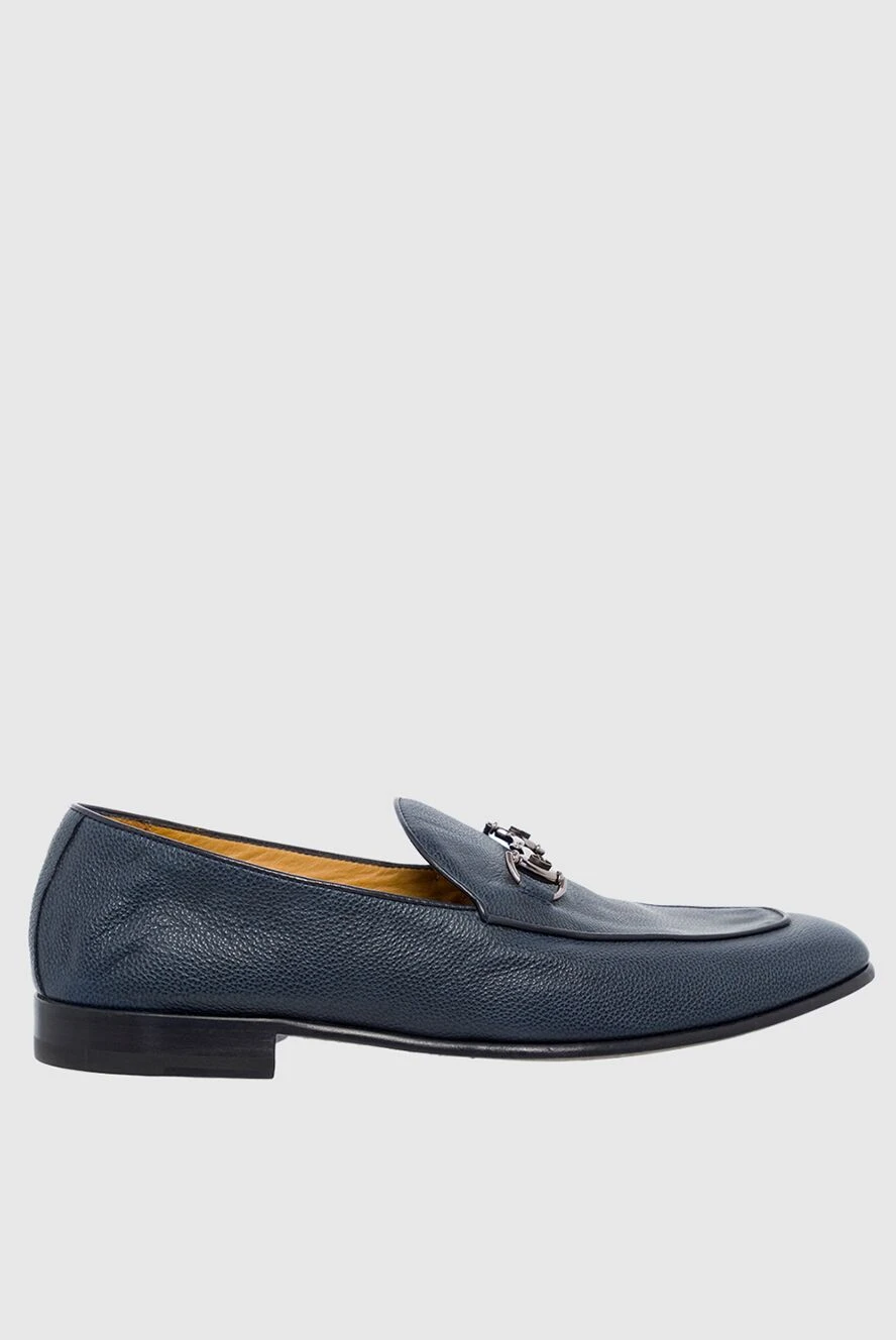 Barrett man blue leather loafers for men купить с ценами и фото 151813 - photo 1