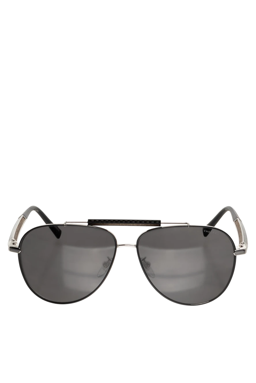 Chopard man sunglasses made of metal and plastic, black, for men купить с ценами и фото 152358 - photo 1