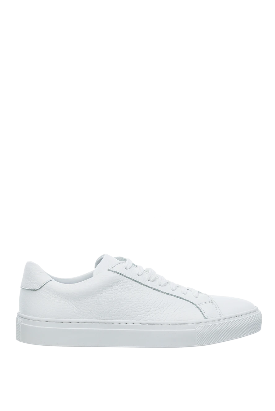 Cesare di Napoli woman white leather sneakers for women купить с ценами и фото 152407 - photo 1