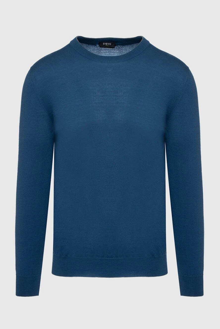 Svevo man cashmere jumper blue for men купить с ценами и фото 152629 - photo 1