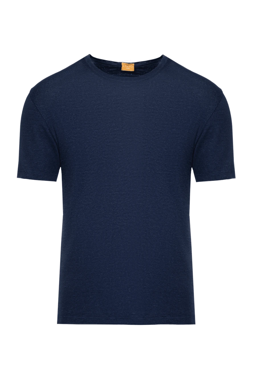 Svevo man cotton and polyamide t-shirt blue for men купить с ценами и фото 152640 - photo 1