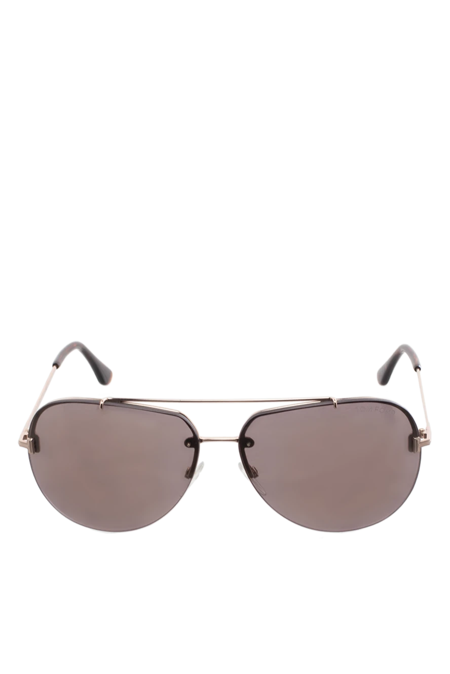 Tom Ford man sunglasses made of metal and plastic, brown, for men купить с ценами и фото 152680 - photo 1