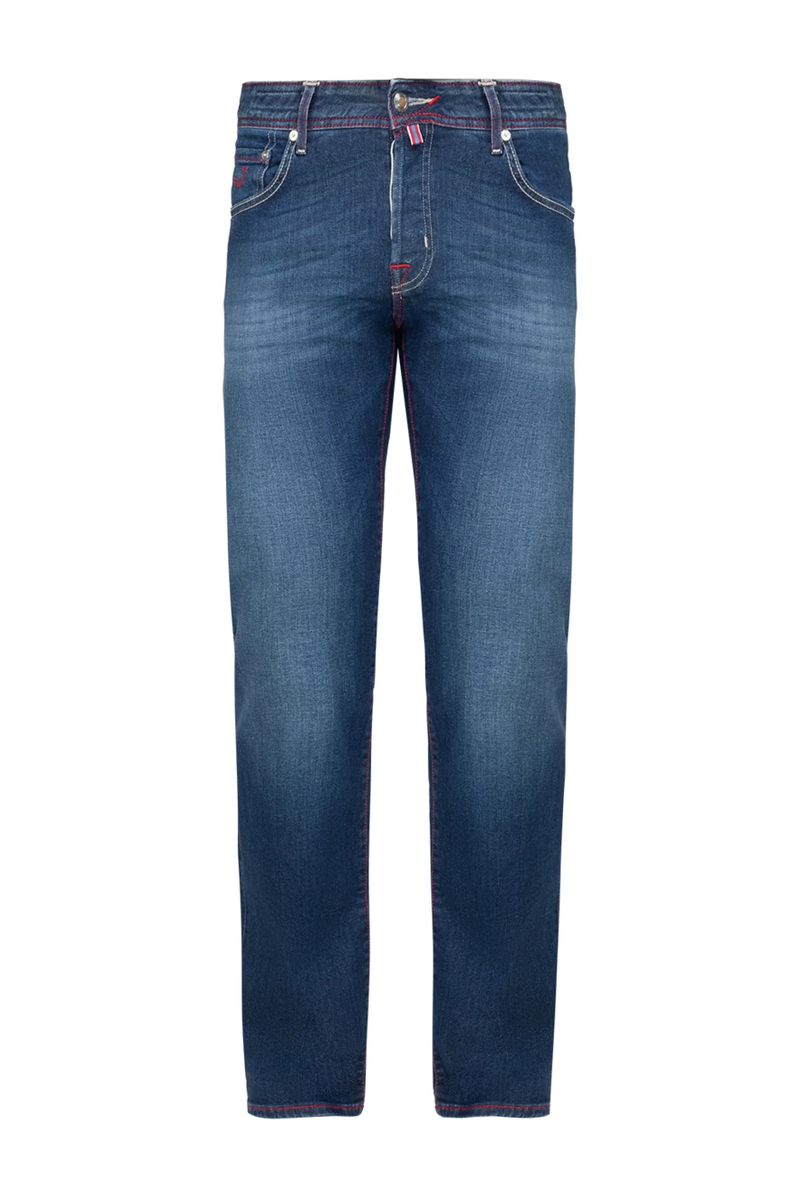 Jacob Cohen man men's blue jeans купить с ценами и фото 153246 - photo 1