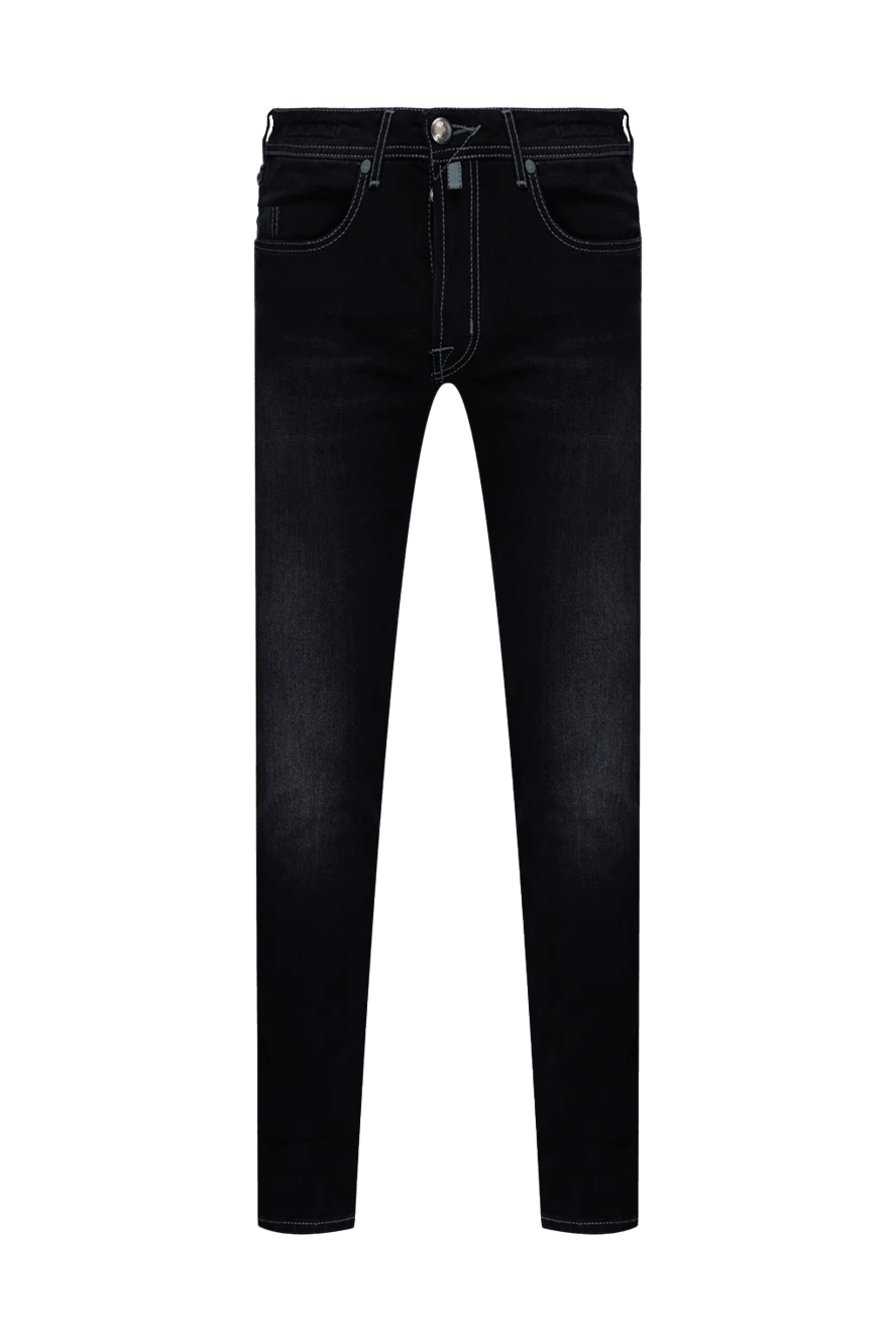 Jacob Cohen man blue cotton jeans for men купить с ценами и фото 153278 - photo 1