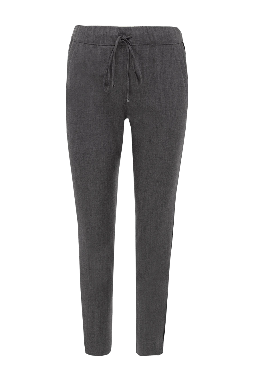 D.Exterior woman gray wool trousers for women купить с ценами и фото 153700 - photo 1