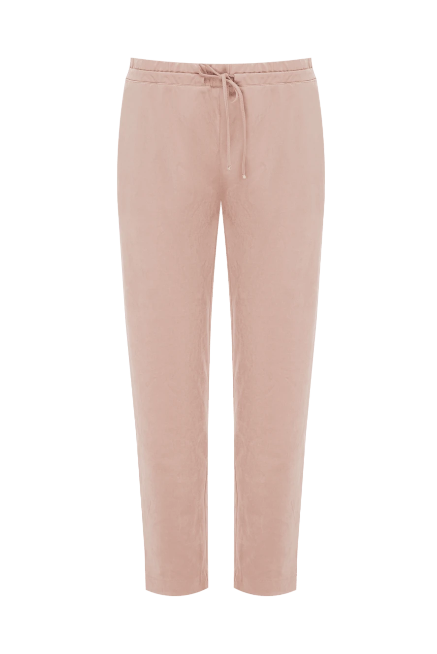 D.Exterior woman pink polyester trousers for women купить с ценами и фото 153701 - photo 1