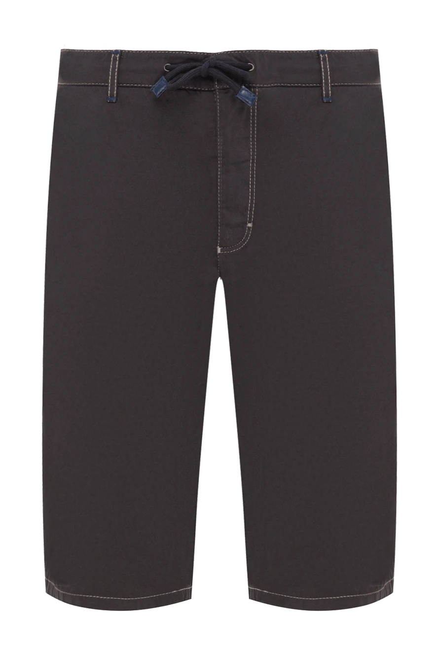 Zilli белі иірілген жіппен ерлер бежевый мақта шорт 153930 - фото 1