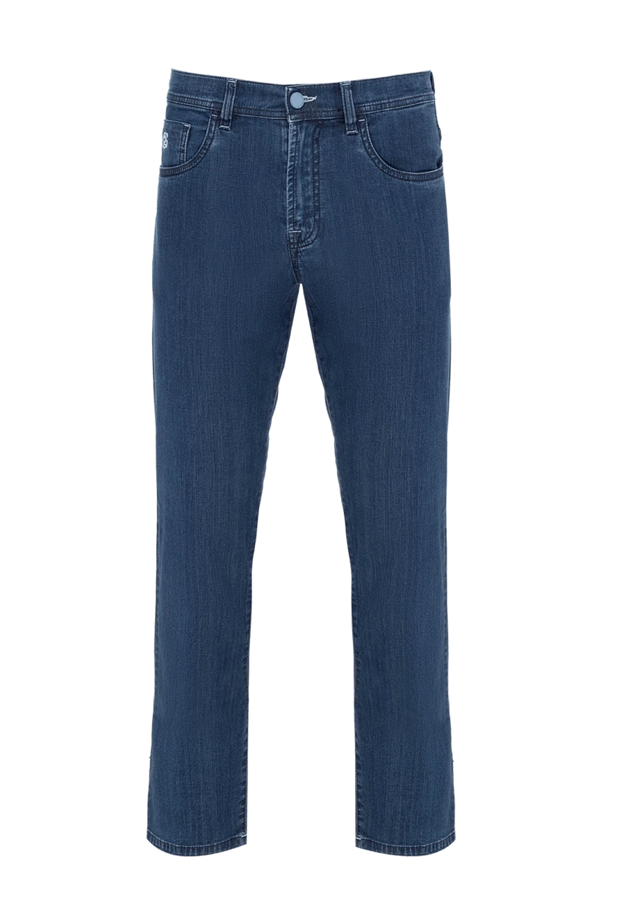 Scissor Scriptor man blue cotton jeans for men купить с ценами и фото 154019 - photo 1