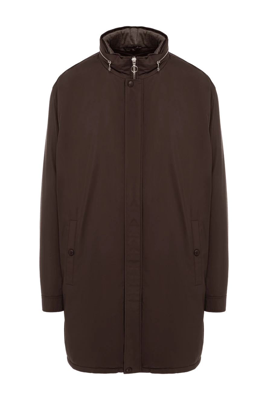 Seraphin куртка из нейлона коричневая мужская 154049 - фото 1