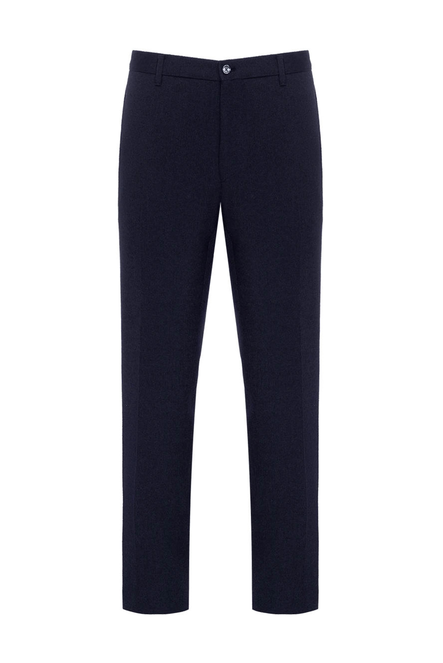 Zilli man men's blue trousers купить с ценами и фото 154078 - photo 1