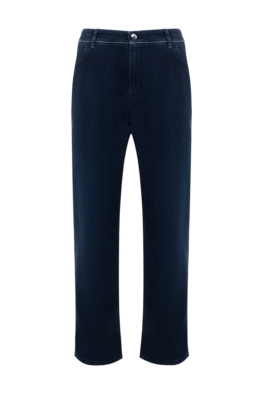 Zilli man cotton and polyester jeans blue for men купить с ценами и фото 154122 - photo 1