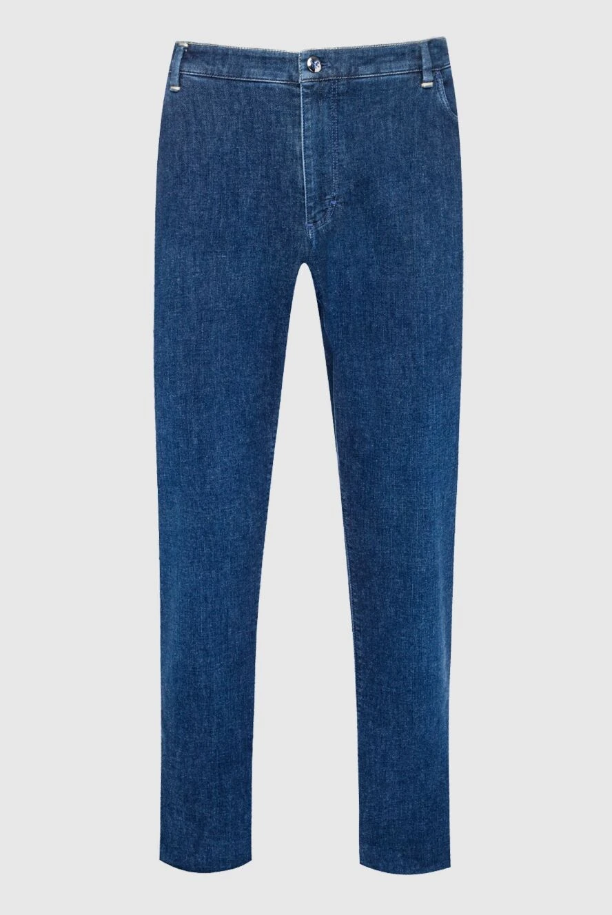 Zilli man cotton and polyester jeans blue for men купить с ценами и фото 154123 - photo 1