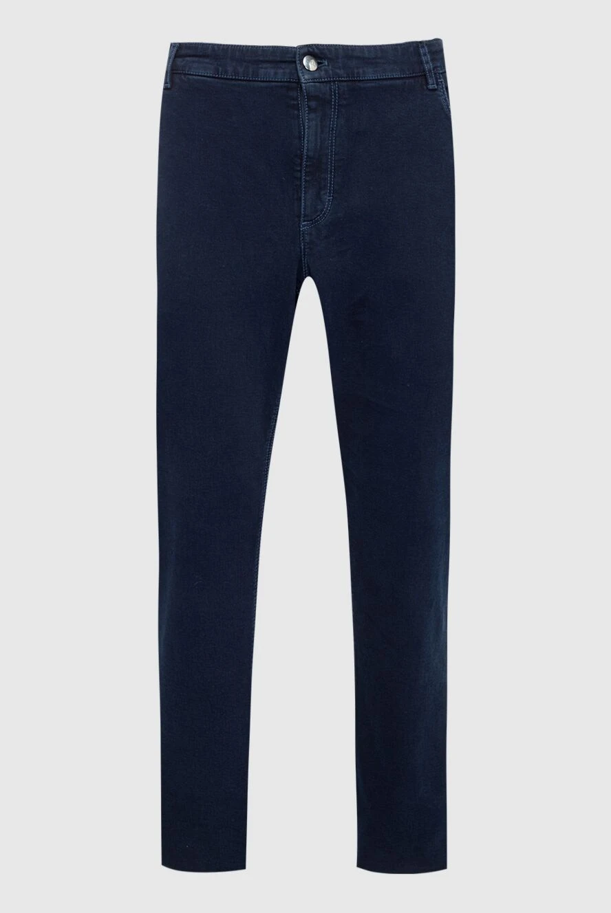 Zilli dark blue men's tapered jeans made of smooth cotton
154129 - photo 1